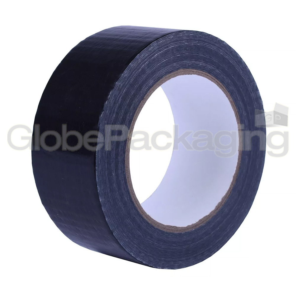 1 ROLL OF BLACK DUCT GAFFA CLOTH TAPE 50mm x 50M